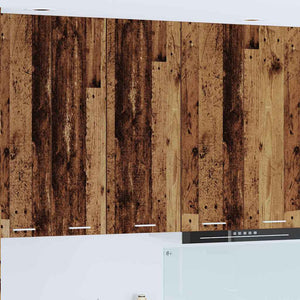 Armadio pensile con porta Riga Legno vecchio 40 x 31 x 100 cm 884344