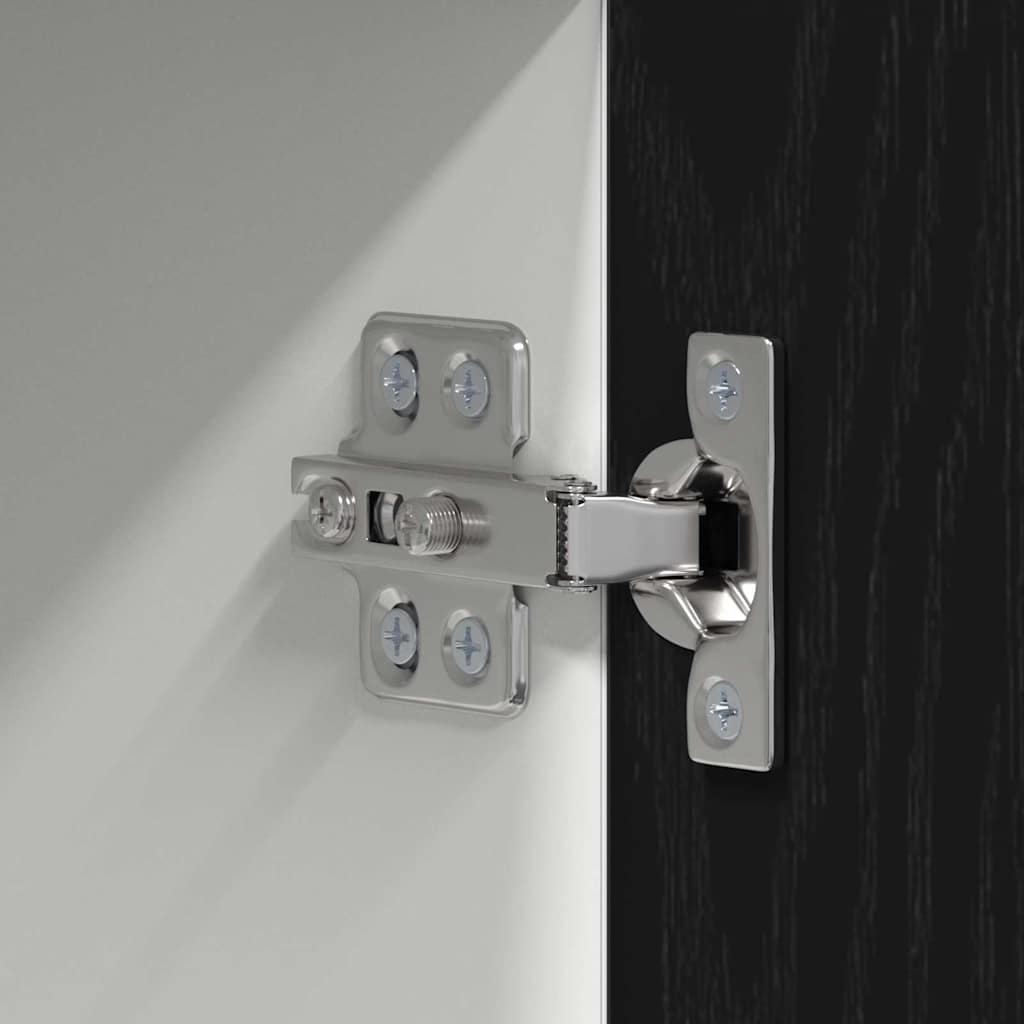 Armadio pensile Riga Quercia Sonoma e Bianca 50 x 31 x 100 cm 884347