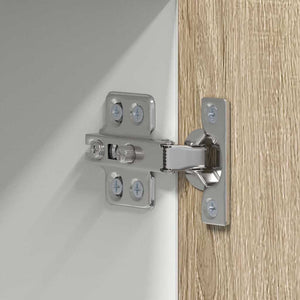 Armadio pensile Riga Quercia Sonoma e Bianca 50 x 31 x 100 cm 884348