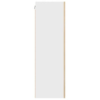 Armadio pensile Riga Quercia Sonoma e Bianca 50 x 31 x 100 cm 884348