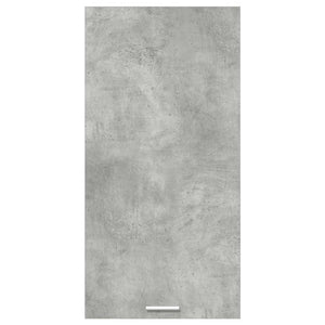 Armadio pensile Riga Grigio Cemento e Bianco 50 x 31 x 100 cm 884349