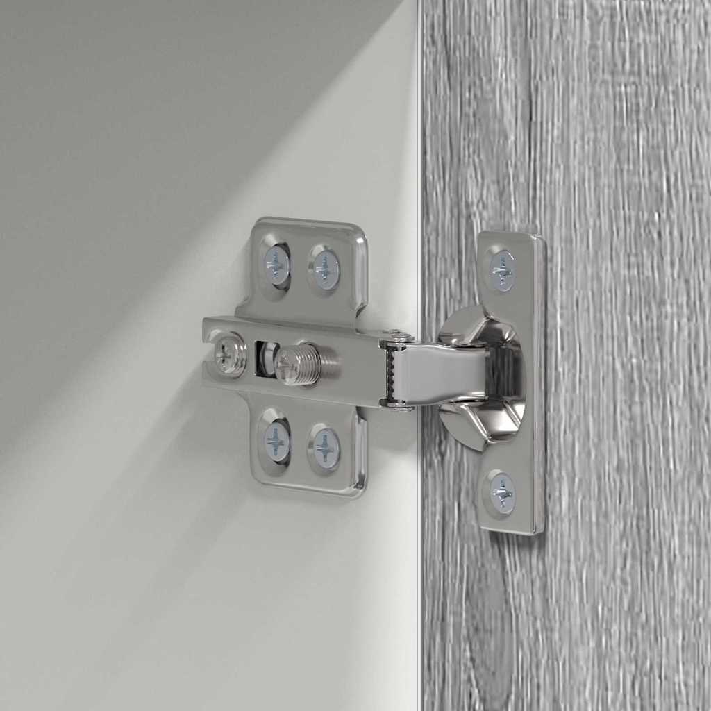 Armadio pensile Riga Quercia Sonoma e Bianca 50 x 31 x 100 cm 884351