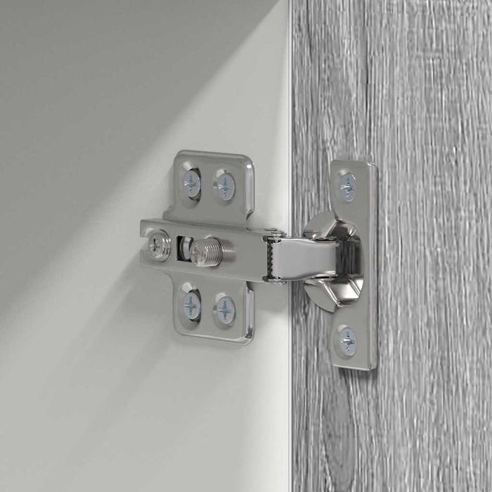 Armadio pensile Riga Quercia Sonoma e Bianca 50 x 31 x 100 cm 884351