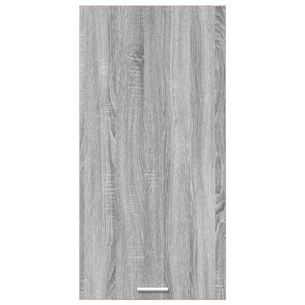 Armadio pensile Riga Quercia Sonoma e Bianca 50 x 31 x 100 cm 884351