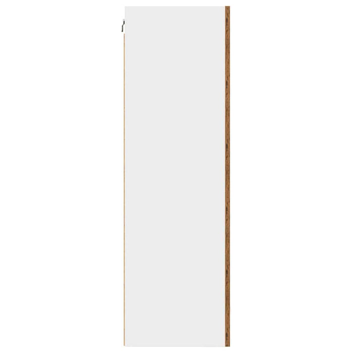 Armadio pensile Riga Quercia Sonoma e Bianca 50 x 31 x 100 cm 884352