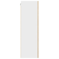 Armadio pensile Riga Rovere Artigiano e Bianco 50 x 31 x 100 cm 884353