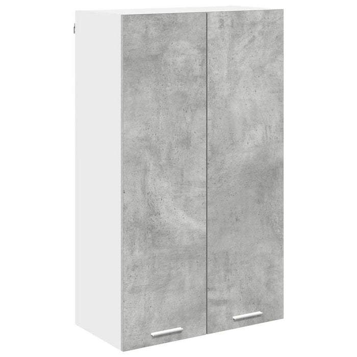 Armadio pensile con porta Riga Grigio cemento 60 x 31 x 100 cm 884357