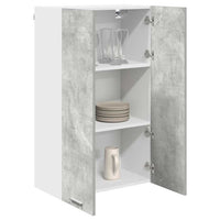 Armadio pensile con porta Riga Grigio cemento 60 x 31 x 100 cm 884357