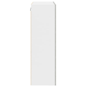 Armadio pensile con porta Riga Grigio cemento 60 x 31 x 100 cm 884357