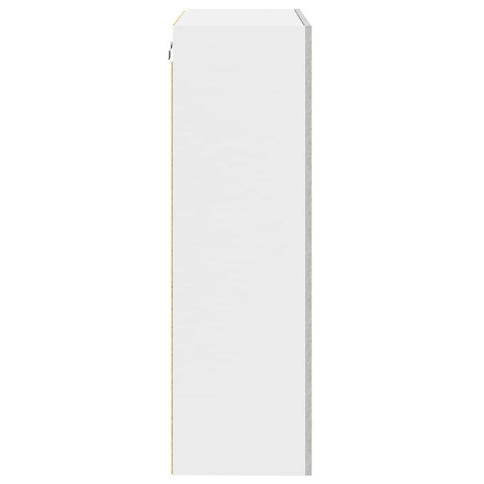 Armadio pensile con porta Riga Grigio cemento 60 x 31 x 100 cm 884357