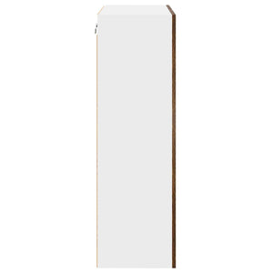 Armadio pensile con porta Riga Rovere fumé 60 x 31 x 100 cm 884358