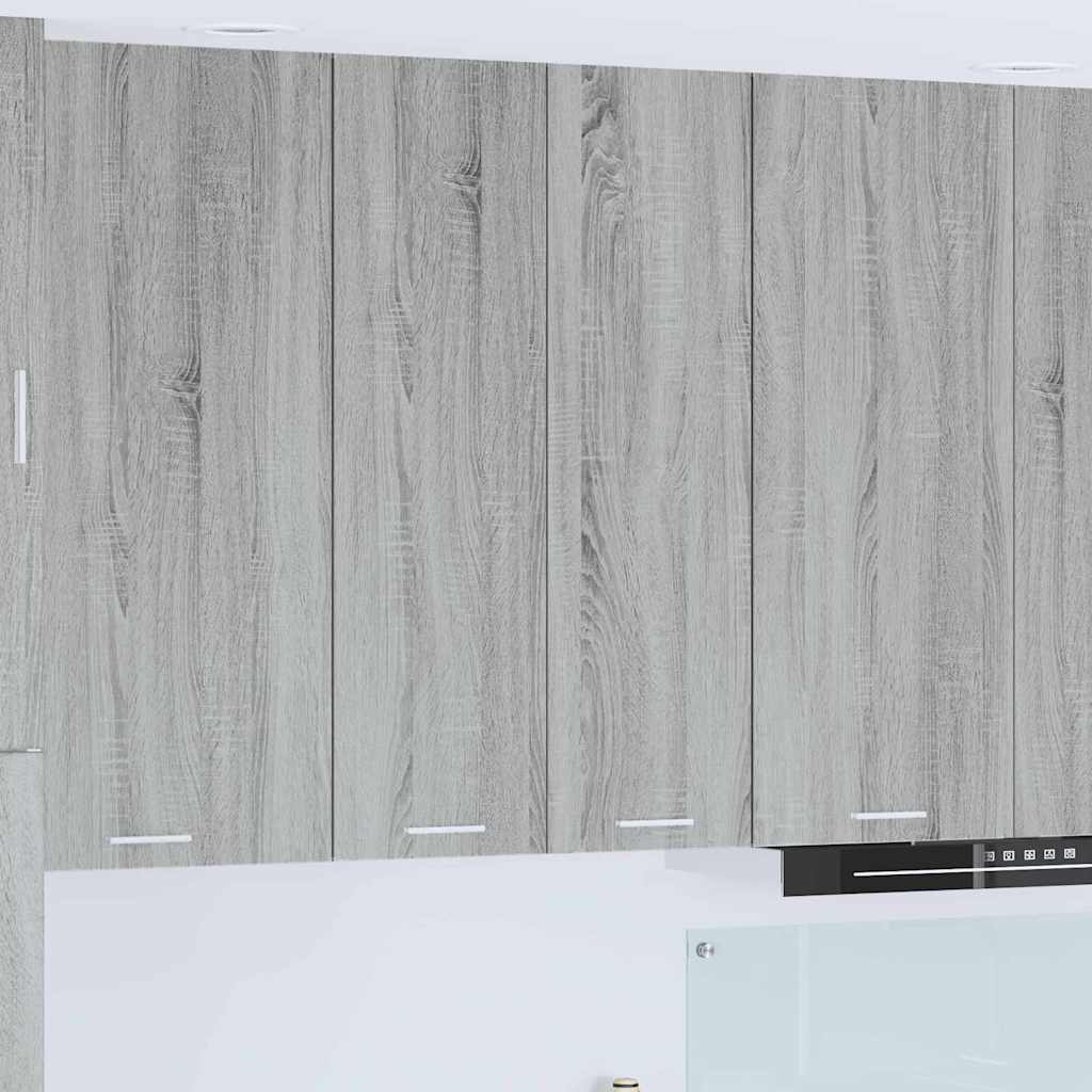Armadio pensile con porta Riga Grigio Sonoma 60 x 31 x 100 cm 884359