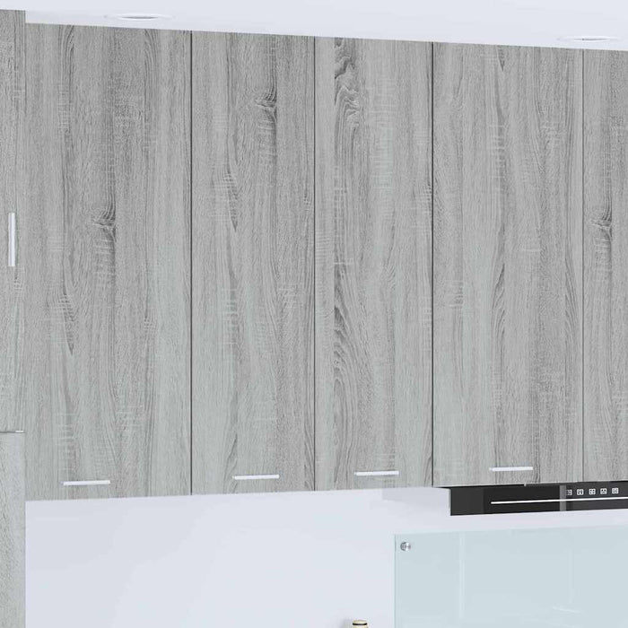 Armadio pensile con porta Riga Grigio Sonoma 60 x 31 x 100 cm 884359
