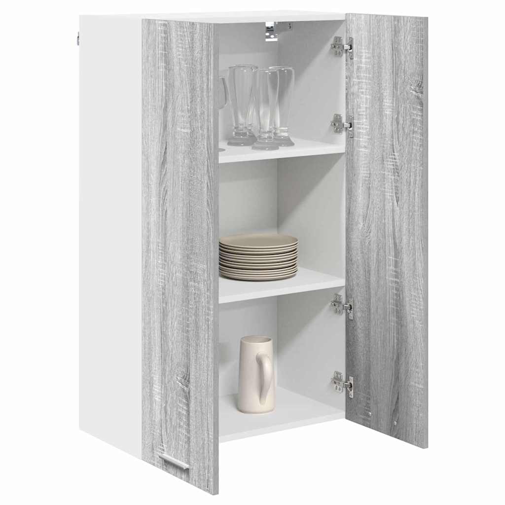 Armadio pensile con porta Riga Grigio Sonoma 60 x 31 x 100 cm 884359