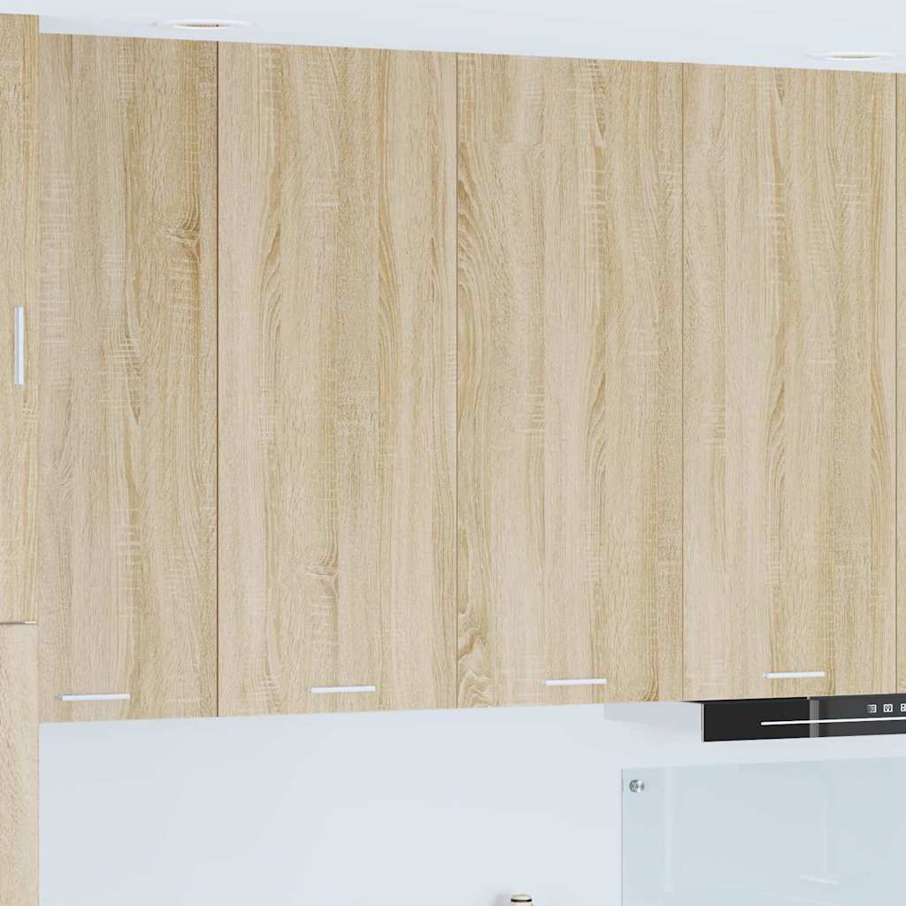 Armadio pensile con porta Riga Rovere Sonoma 80 x 31 x 100 cm 884364