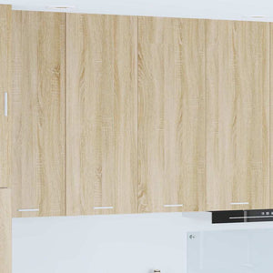 Armadio pensile con porta Riga Rovere Sonoma 80 x 31 x 100 cm 884364