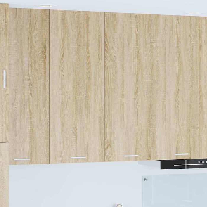 Armadio pensile con porta Riga Rovere Sonoma 80 x 31 x 100 cm 884364