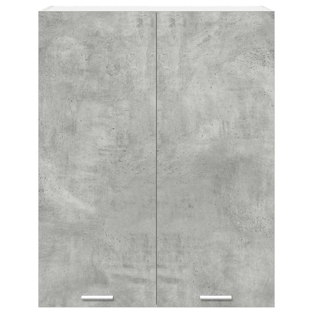 Armadio pensile con porta Riga Grigio cemento 80 x 31 x 100 cm 884365