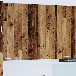 Armadio pensile con porta Riga Legno vecchio 80 x 31 x 100 cm 884368