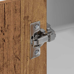 Armadio pensile Riga Quercia Sonoma e Bianca 57 x 57 x 100 cm 884376