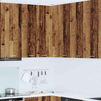 Armadio pensile Riga Quercia Sonoma e Bianca 57 x 57 x 100 cm 884376