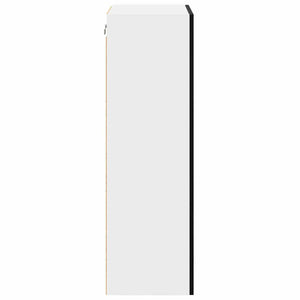 Armadio pensile con porta Riga Rovere Nero 40 x 31 x 100 cm 884379