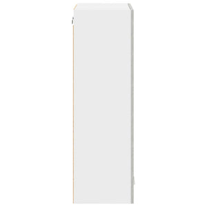 Armadio pensile con porta Riga Grigio cemento 40 x 31 x 100 cm 884381