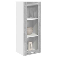 Armadio pensile con porta Riga Grigio Sonoma 40 x 31 x 100 cm 884383