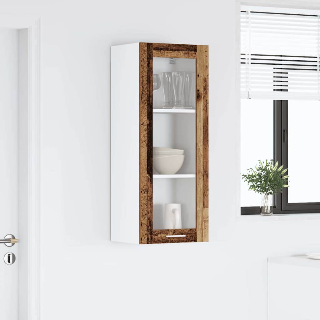 Armadio pensile con porta Riga Legno vecchio 40 x 31 x 100 cm 884384