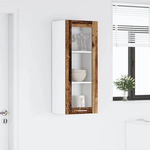 Armadio pensile con porta Riga Legno vecchio 40 x 31 x 100 cm 884384