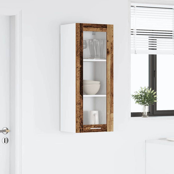 Armadio pensile con porta Riga Legno vecchio 40 x 31 x 100 cm 884384