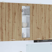 Armadio pensile Riga Rovere artigianale 40 x 31 x 100 cm 884385