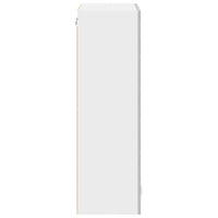 Armadio pensile con porta Riga Grigio cemento 60 x 31 x 100 cm 884389