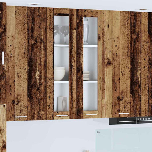 Armadio pensile con porta Riga Legno vecchio 60 x 31 x 100 cm 884392