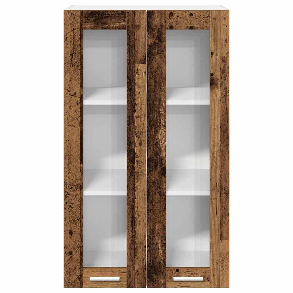 Armadio pensile con porta Riga Legno vecchio 60 x 31 x 100 cm 884392