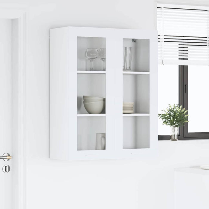 Armadio pensile Riga Bianco 80 x 31 x 100 cm Legno multistrato 884394