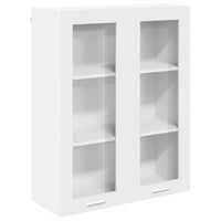 Armadio pensile Riga Bianco 80 x 31 x 100 cm Legno multistrato 884394
