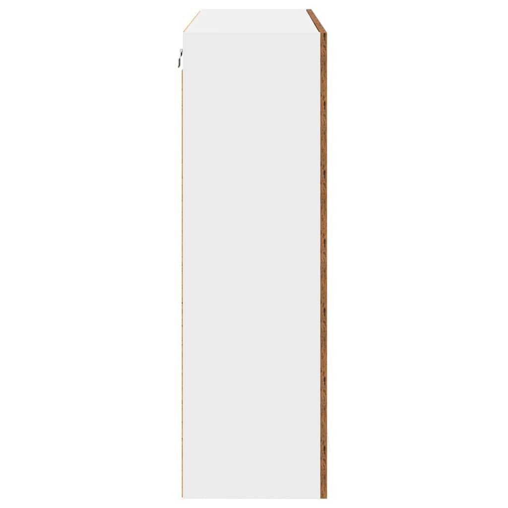 Armadio pensile con porta Riga Legno vecchio 80 x 31 x 100 cm 884400