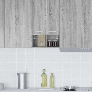 Armadio pensile Riga Grigio Sonoma 20 x 29,5 x 40 cm 884407