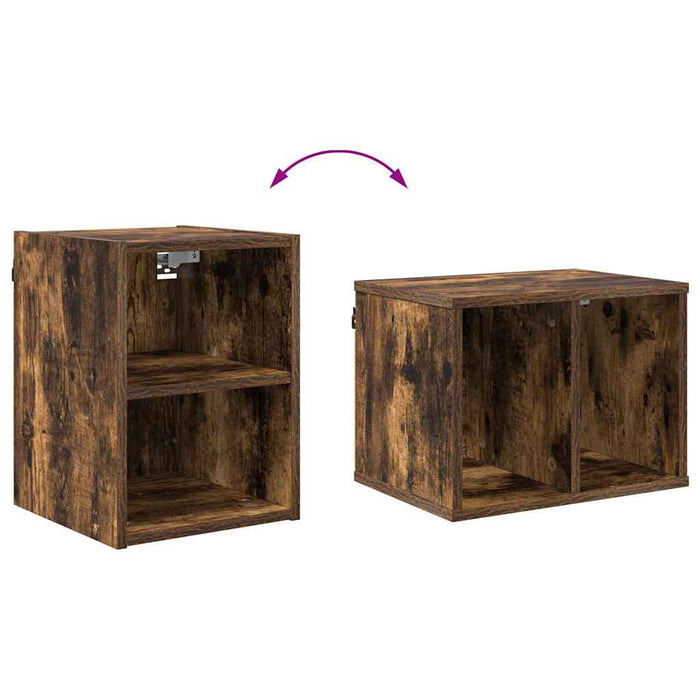 Armadio pensile Riga Rovere fumé 30 x 29,5 x 40 cm 884414