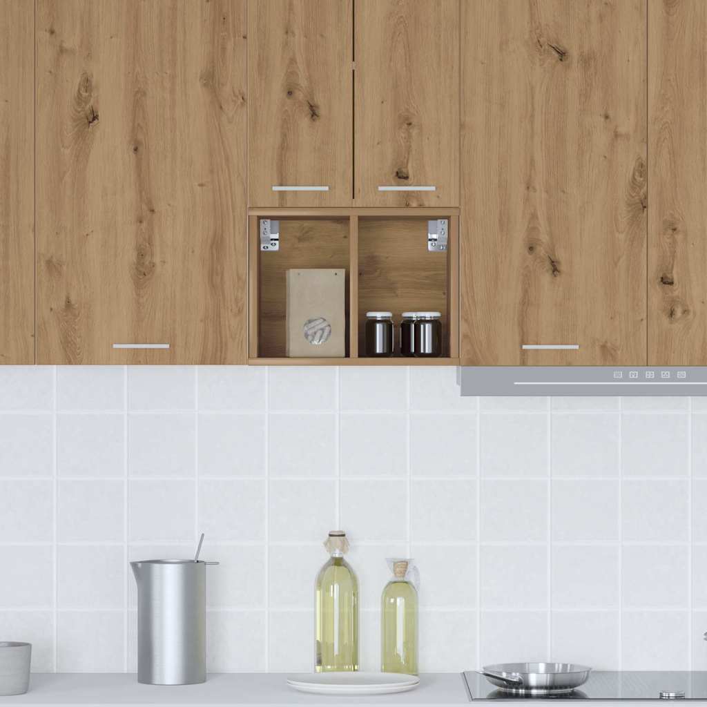 Armadio pensile Riga Rovere artigianale 30 x 29,5 x 40 cm 884417