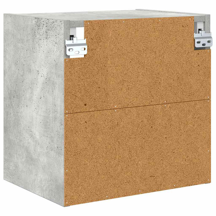 Armadio pensile Riga Grigio cemento 40 x 29,5 x 40 cm 884421