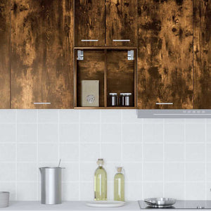 Armadio pensile Riga Rovere fumé 40 x 29,5 x 40 cm 884422