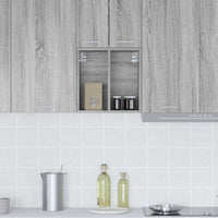 Armadio pensile Riga Grigio Sonoma 40 x 29,5 x 40 cm 884423