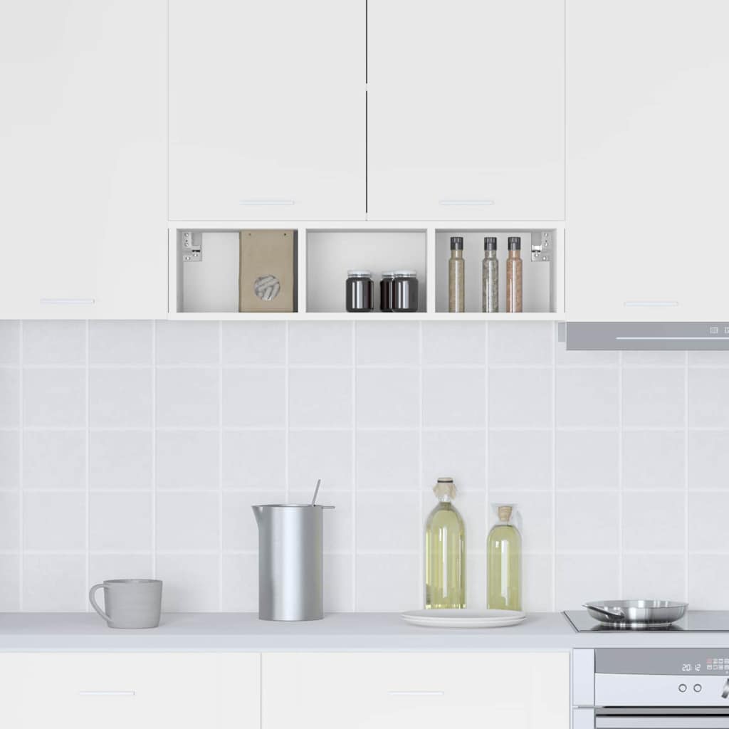 Armadio pensile Riga Bianco 20 x 29,5 x 80 cm Legno multistrato 884426