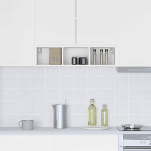 Armadio pensile Riga Bianco 20 x 29,5 x 80 cm Legno multistrato 884426