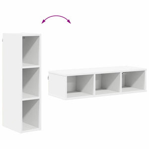 Armadio pensile Riga Bianco 20 x 29,5 x 80 cm Legno multistrato 884426