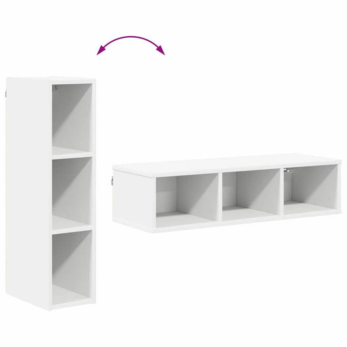 Armadio pensile Riga Bianco 20 x 29,5 x 80 cm Legno multistrato 884426