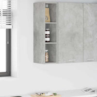 Armadio pensile Riga Grigio cemento 20 x 29,5 x 80 cm 884429