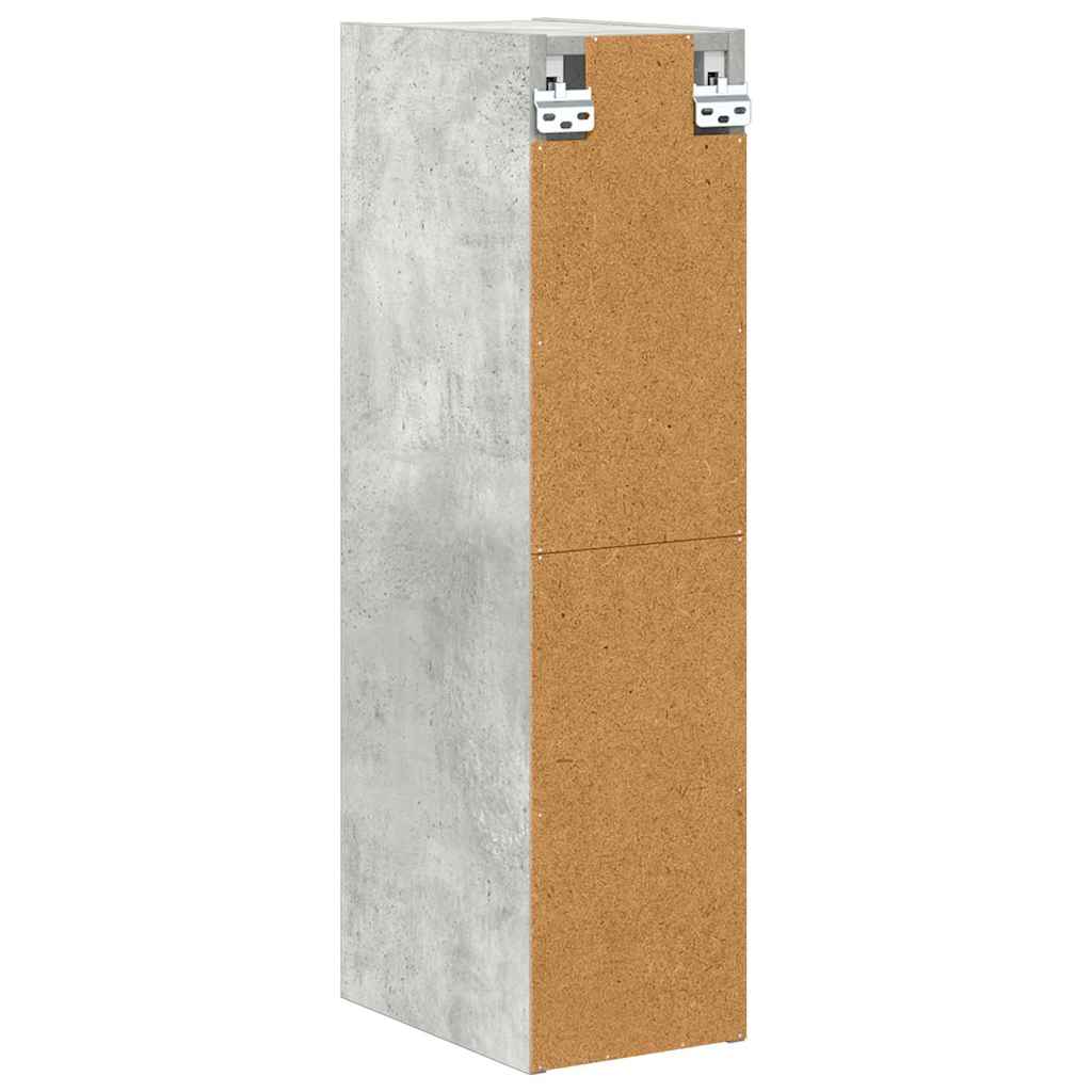 Armadio pensile Riga Grigio cemento 20 x 29,5 x 80 cm 884429